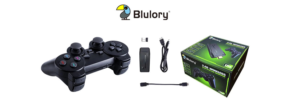 Blulory Global Version 2 in 1 4K TV Stick Game Stick Android TV 12.0 1