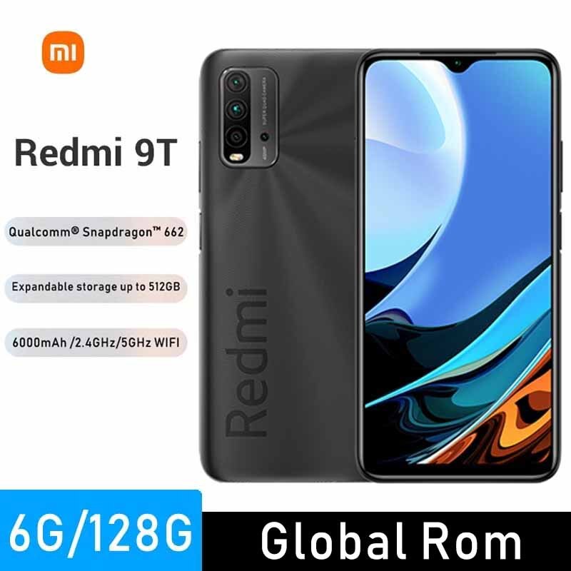 Global Rom Xiaomi Redmi 9T 6GB 128GB Smartphone Snapdragon