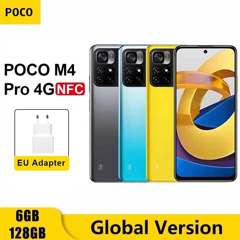  Poco F4 5G + 4G LTE 128GB + 6GB Global Version