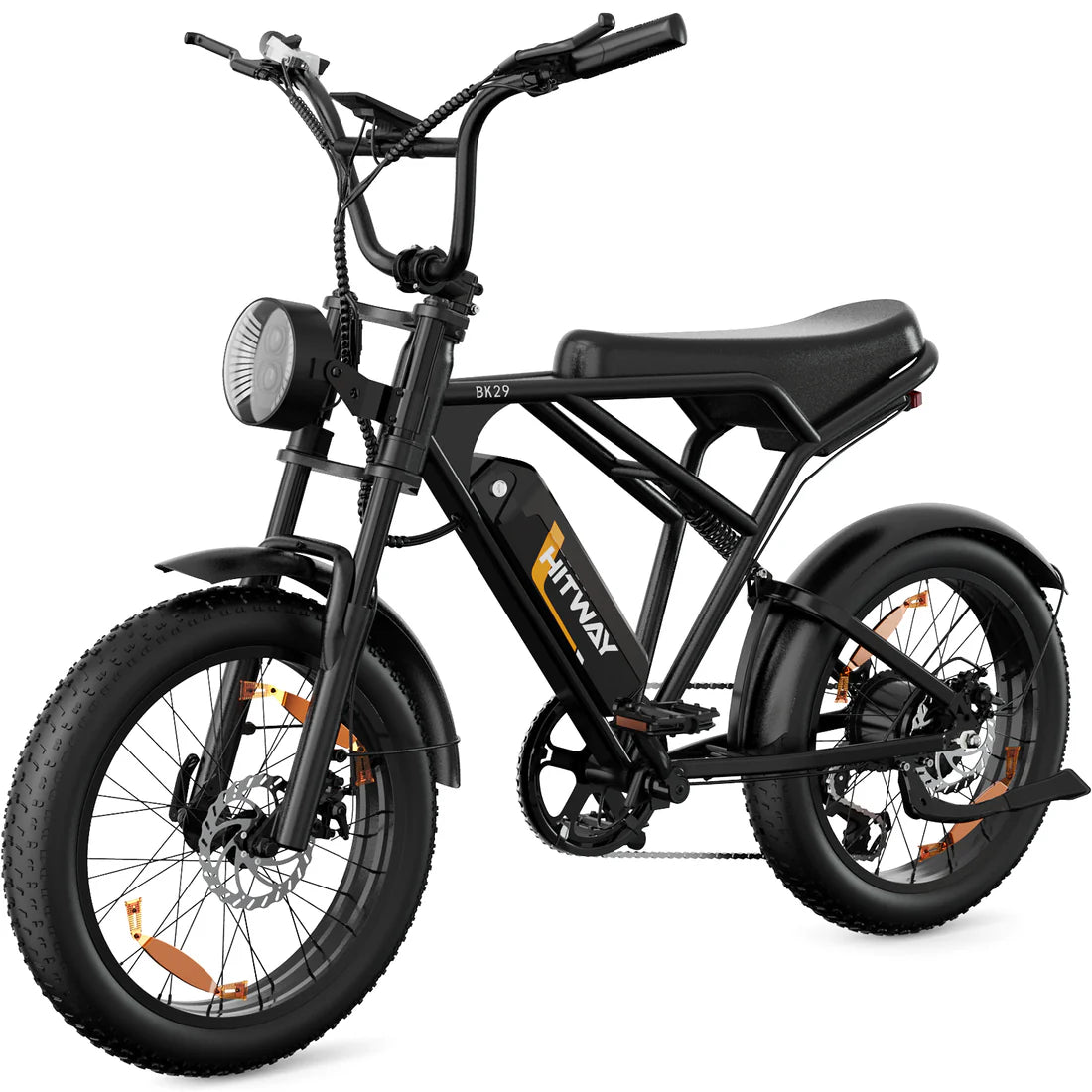 Bicicleta Eléctrica BK29 - NEGRO