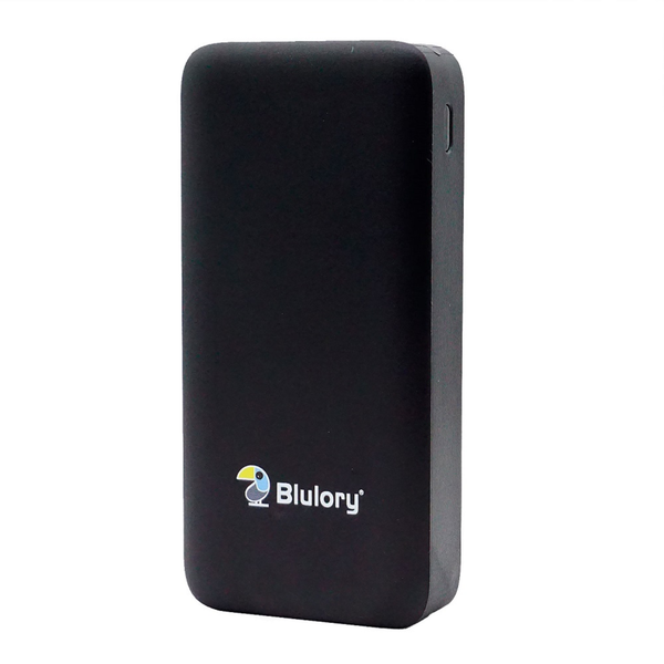 CARGADOR BLULORY POWERBANK P11 20000MAH NEGRO