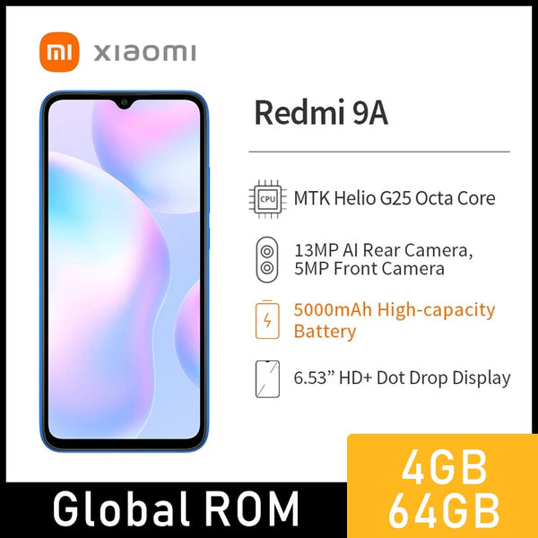 Xiaomi Redmi 9c 6,53'' 4g 3gb 64gb Triple Cam 13mp.