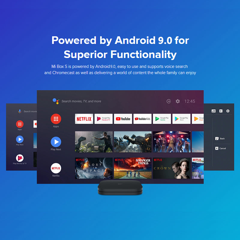Xiaomi Mi Box S 4K Ultra HD Streaming Media Player Android 8.1 TV